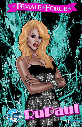 Illustration for article titled RuPaul First Drag Queen in 'Female Force' Comic Book Series